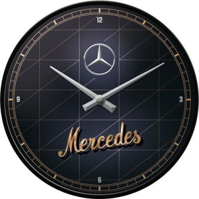 Mercedes Logo Gwiazda Zegar Ścienny